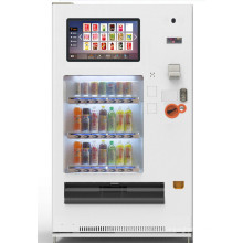 Máquina expendedora fría / caliente de la pantalla táctil de 23,6 pulgadas o máquina expendedora del autoservicio de la bebida